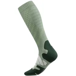 Bauerfeind, Damen, Sportsocken, Outdoor Merino Compression Socks Women (43 - 46), Grün