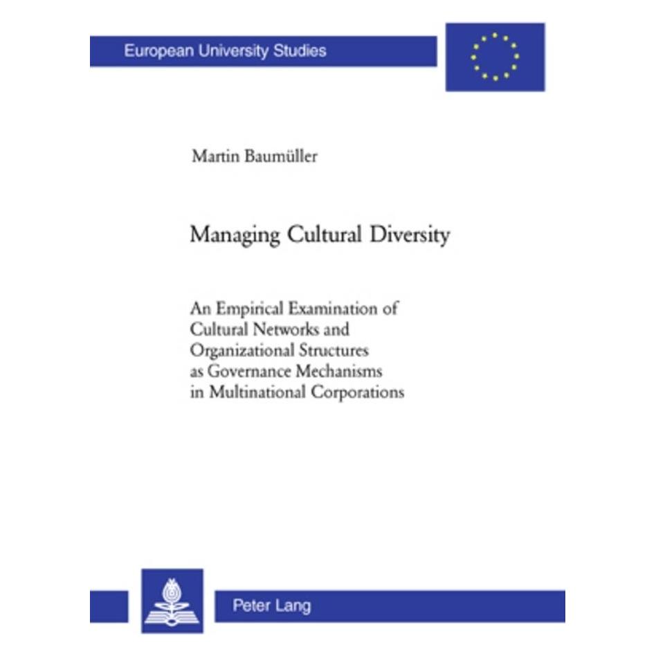 Peter Lang Managing Cultural Diversity (Englisch, Softcover, Martin Baumüller) (56029275)