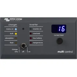 Victron Digital Multi Control 200/200A GX (90o RJ45)