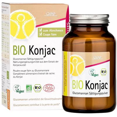 GSE Bio Konjac Glucomannan Sättigungspulver 135 g Pulver