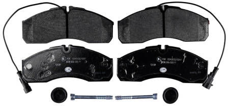 HELLA 8DB 355 020-711 Brake pad set
