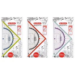 Pelikan Geometrie-Dreieck my.pen, farbsortiert 16,0 cm