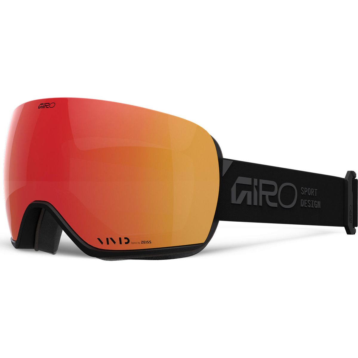 Giro Snow Artila stacked black vivid ember 300132-001