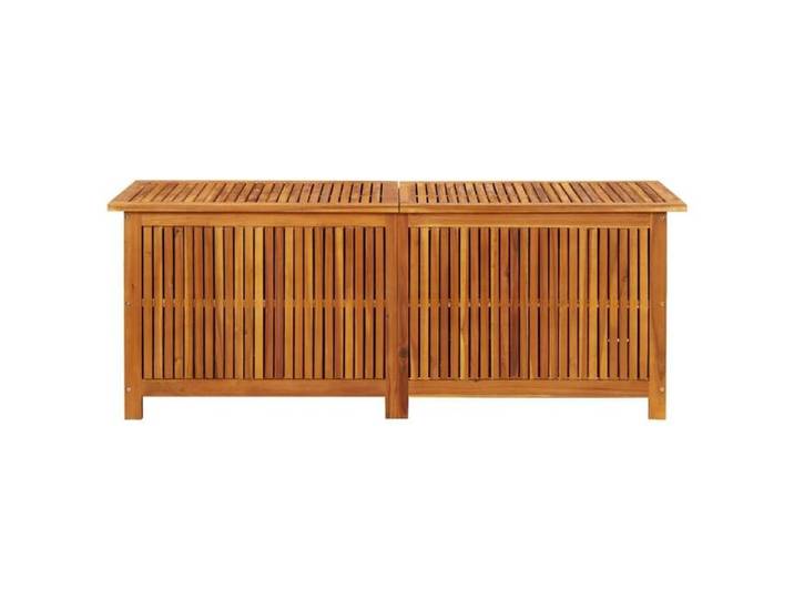CLOUD Coffre de rangement extérieur - élégant Design - Boîte de rangement de jardin 150x50x58 cm Bois d'acacia solide CHYNEW5524060