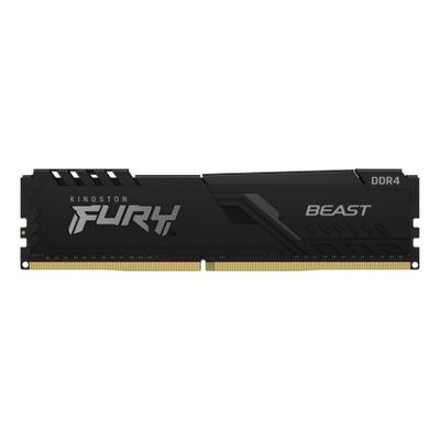 KINGSTON Arbeitsspeicher "32GB 3600MT/s DDR4 CL18 DIMM FURY Beast Black", schwarz, 32 GB, Arbeitsspeicher