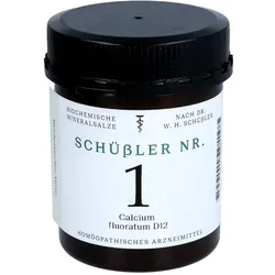 Schüßler Nr. 1 Calcium Fluoratum D12