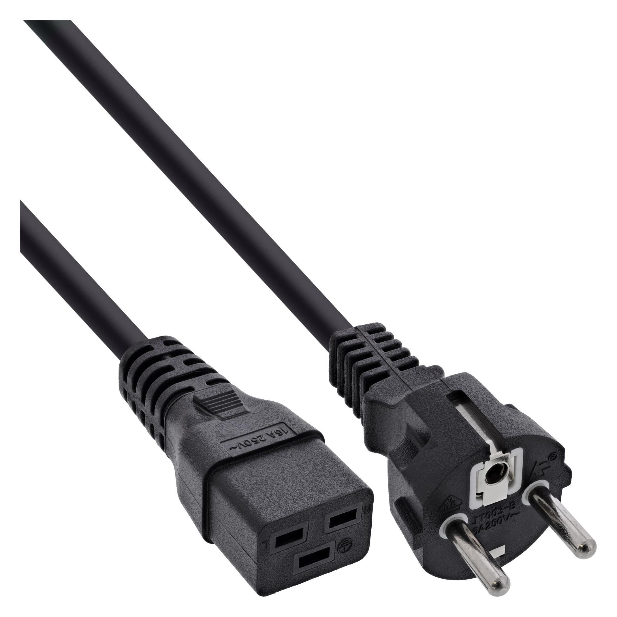InLine Netzkabel 16A (1 m) (16658D)