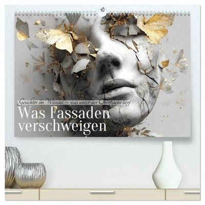 Was Fassaden verschweigen (hochwertiger Premium Wandkalender 2027 DIN A2 quer), Kunstdruck in Hochglanz