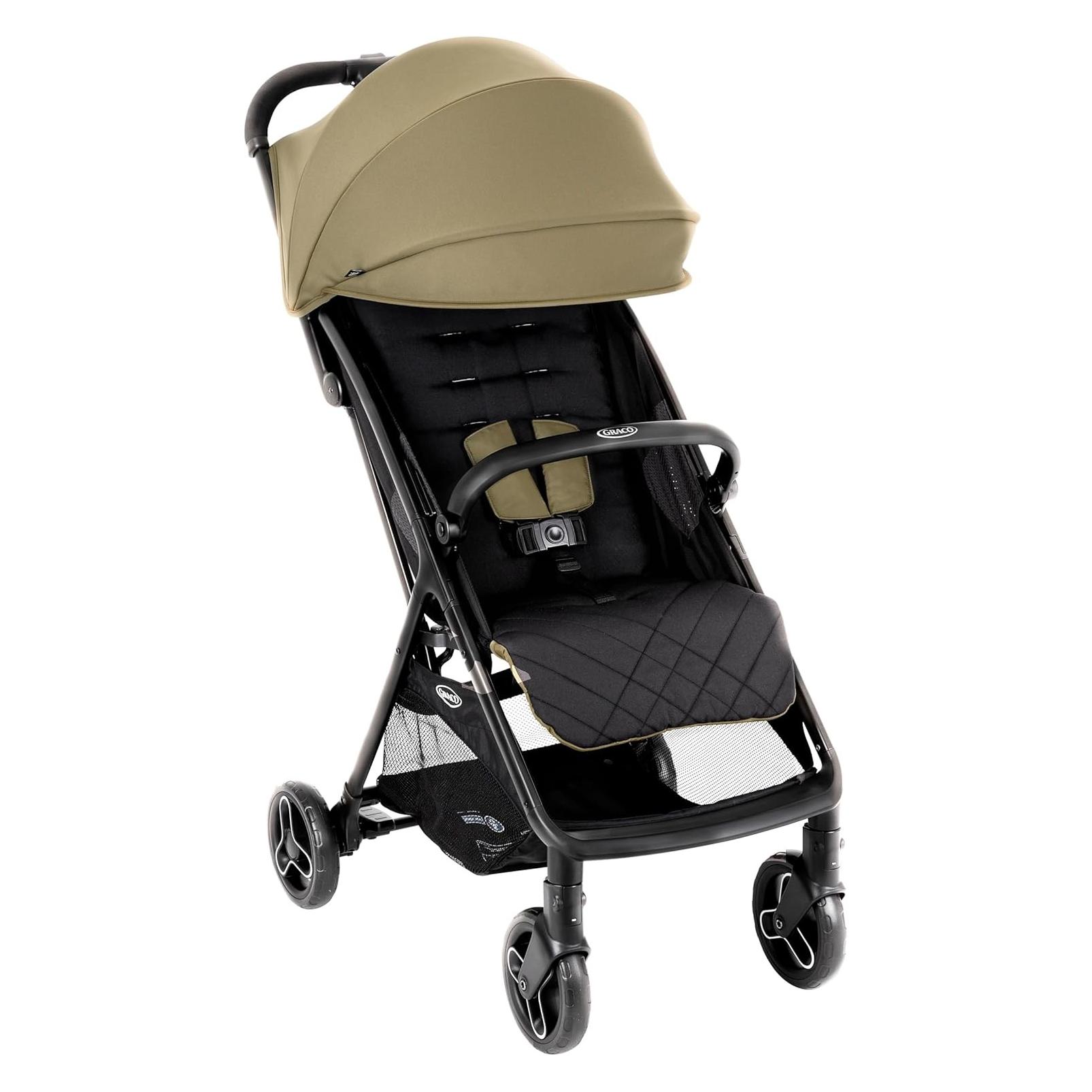 Graco Leichter Kinderwagen mit Schnellverschluss und Regenschutz, geeignet von Geburt bis ca. 4 Jahre (0 Monate - 4 Jahre) (GS2107BBCVR000)