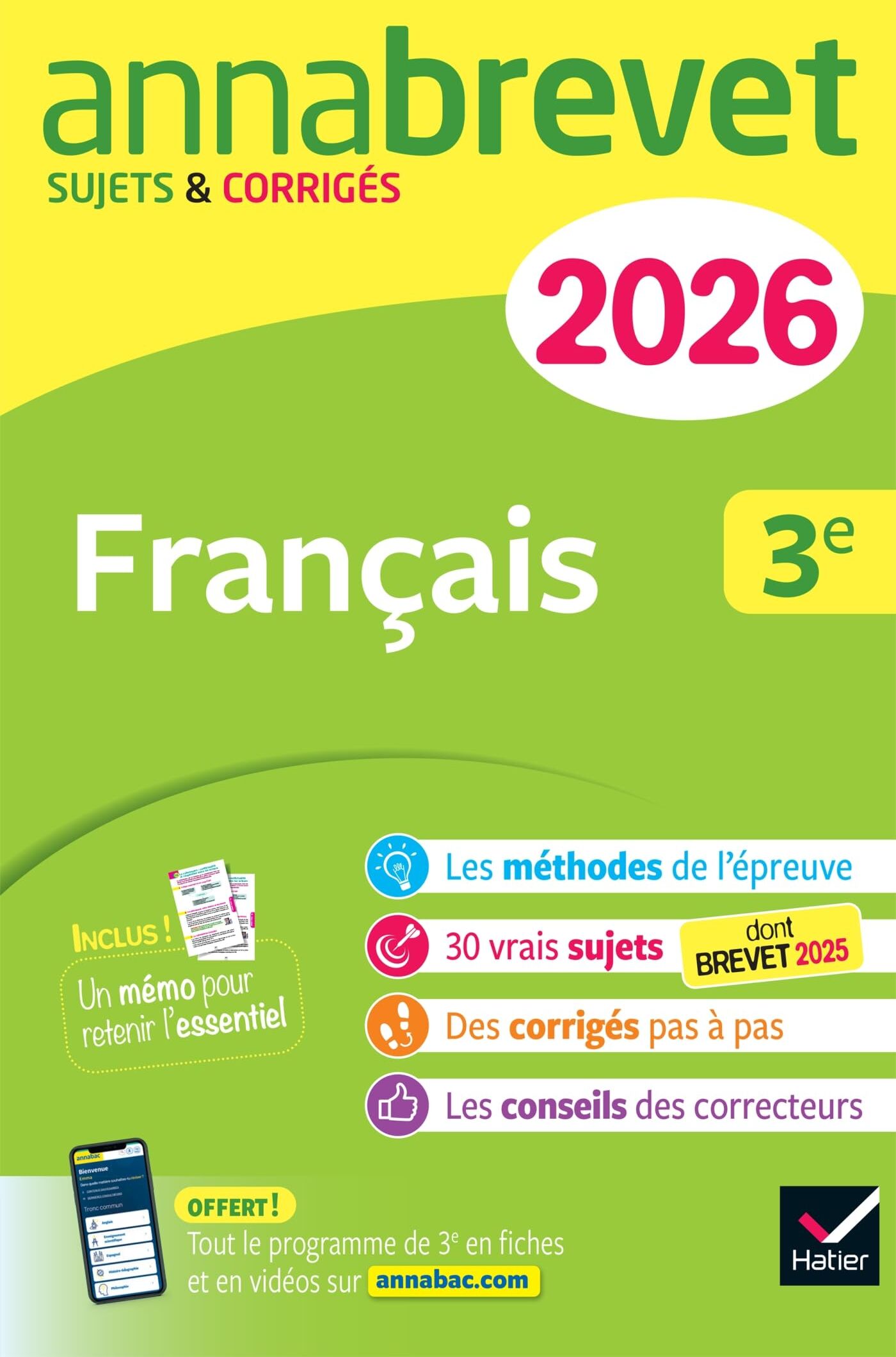 Christine Formond - Français 3e : nouveau brevet 2026 - Preis vom 16.10.2026 11:41:07 h