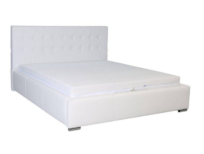 Xlmoebel Polsterbett Elegantes Doppelbett im Hotel-Textildesign für modernes Schlafzimmer (1-tlg., Bett), Hergestellt in Europa