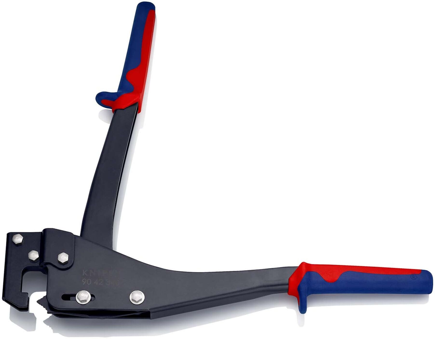 Knipex 90 42 340 Profil-Verbundzange für Blechprofile und Verbundplatten brüniert mit Kunststoffgriffen L340mm)