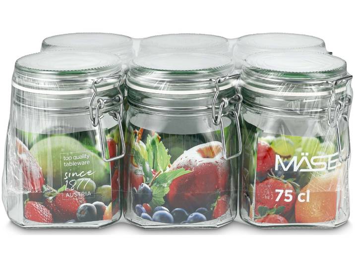 Mäser Einmachglas Gothika 750ml 6St