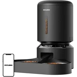 Petlibro Dozownik karmy Granary 5l z podwójną misą (czarny) (500 cl), Futternapf