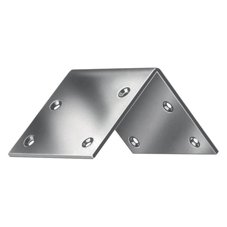 Vormann Breitwinkel Mass a 50 mm Schenkellänge 50 mm blau verzinkt gleichschenklig (Breitwinkel, 50 Stk.) (000177050Z)