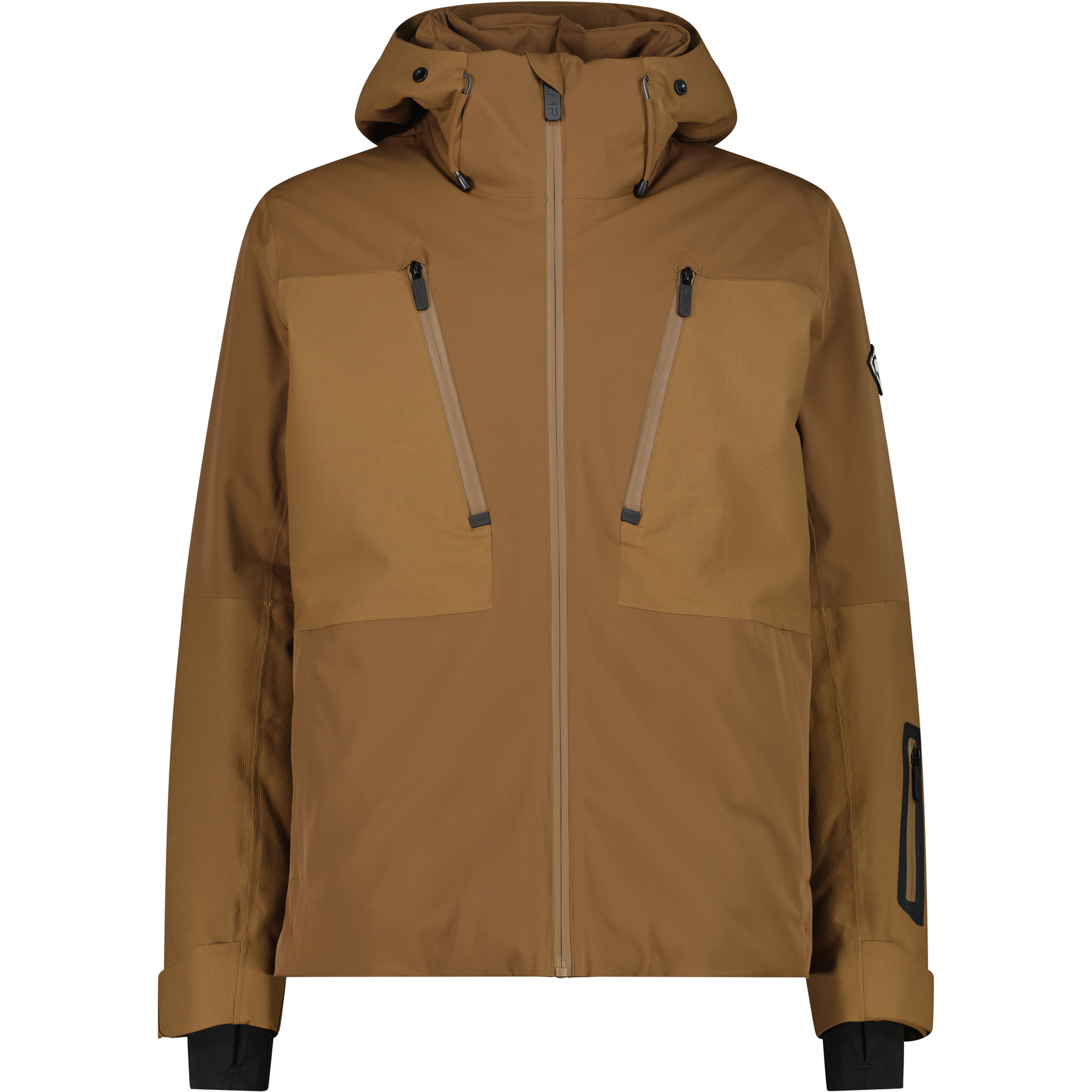 CMP Herren Kunstfaserjacke braun Größe M Skifahren