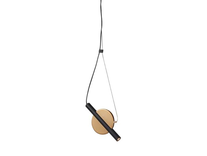 LED Design Hängelampe „Enigma“ Gold, Schwarz Maytoni