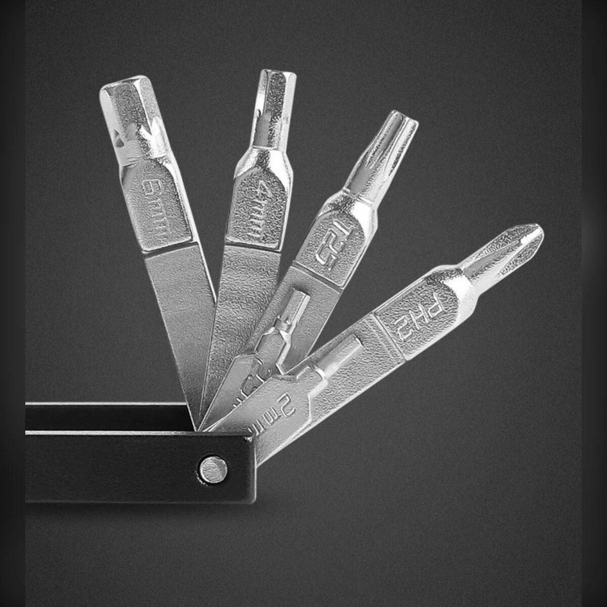 INF 20-in-1 Multi-Tool: Tragbares Stahl- & Aluminiumlegierungs-Reparaturset für Fahrräder & Outdoor