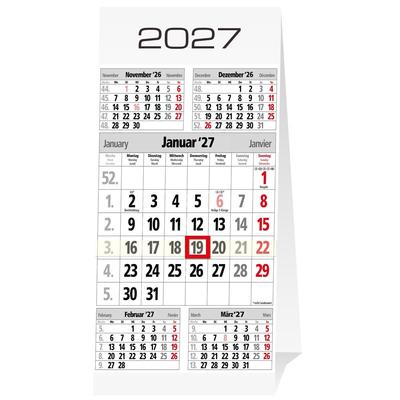 GÜSS 5-Monats-Tischkalender 10,5 x 21cm 2027