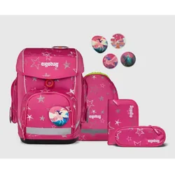 ergobag CUBO Schulrucksack-Set  SternzauBär, 5-teilig