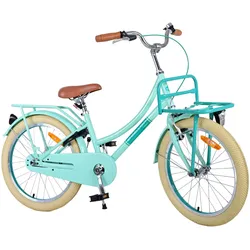 Volare Kinderfahrrad Excellent Fahrrad für Mädchen 20 Zoll Kinderrad in Grün