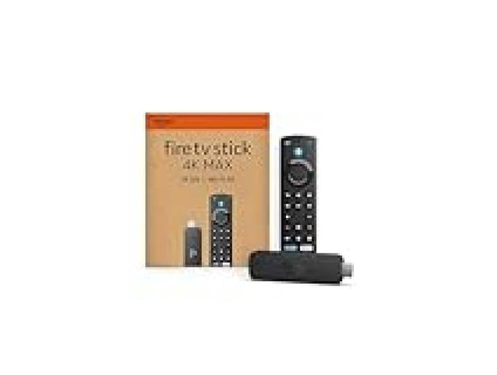 Amazon Fire TV Stick 4K Max (Nouvelle génération), Appareil de streaming avec fonctionnalité Écran dynamique et prenant en charge le Wi-Fi 6E, Trouvez vos séries plus rapidement avec Alexa+