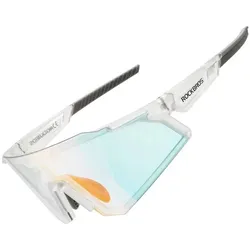 Rockbros, Unisex, Sportbrille, SP291 (Weiss, UV400), Weiss