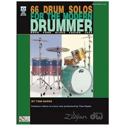 66 Drum Solos for the Modern Drummer: Rock, Funk, Blues, Fusion, Jazz (With DVD), Sachbücher von Tom Hapke