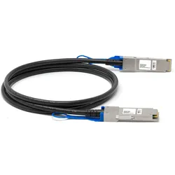 Origin Storage Cisco Compatible Direct Attach Copper Twinax Cable QSFP28 100G (1m Passive), Transceiver, Schwarz