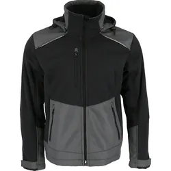 Winter Softshelljacke "4060 CFJ" Fusion Skarup - M - schwarz/grau