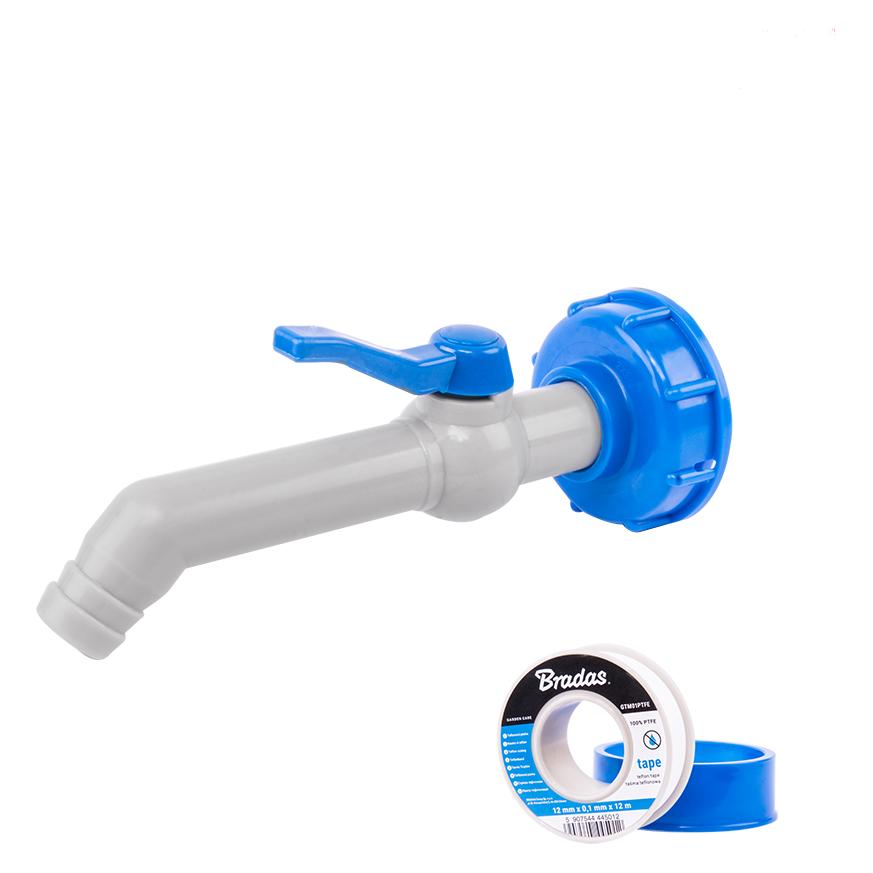 Bradas Mauser Tap Gz Ibc S60X6 Kit mit Klebeband (49672456)