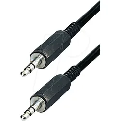 MATR A52 - Audio Kabel, 3,5 mm Stereo Klinkenstecker, 2,5 m