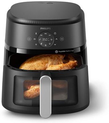 Philips 2000 Series 6.5 qt Air fryer with Window, Black