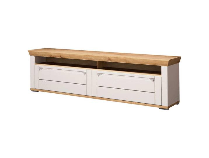 Landscape Lowboard, Kaschmir, Eiche Artisan, Kunststoff, 2 Schublade(n) Schubladen, 200x61x53 cm, Beimöbel erhältlich, Typenauswahl, Wohnzimmer, Wohnwände, Lowboards