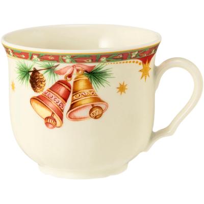 Tasse SELTMANN WEIDEN "Marieluise - Weihnachtsnostalgie", bunt, H:7cm Ø:8,3cm, Porzellan, Trinkgefäße, Tasse, Kaffeeobertasse 0,23 l