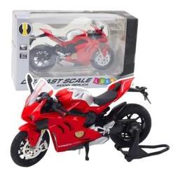 Lean Toys Metall Sport Motorrad Lichter Sounds Rot 1:12 (67992283)