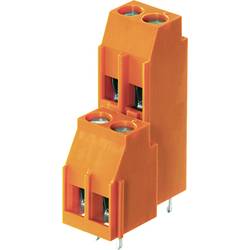 Weidmüller 1977540000 Doppelstockklemme 4 mm² Polzahl 20 Orange 20 St.
