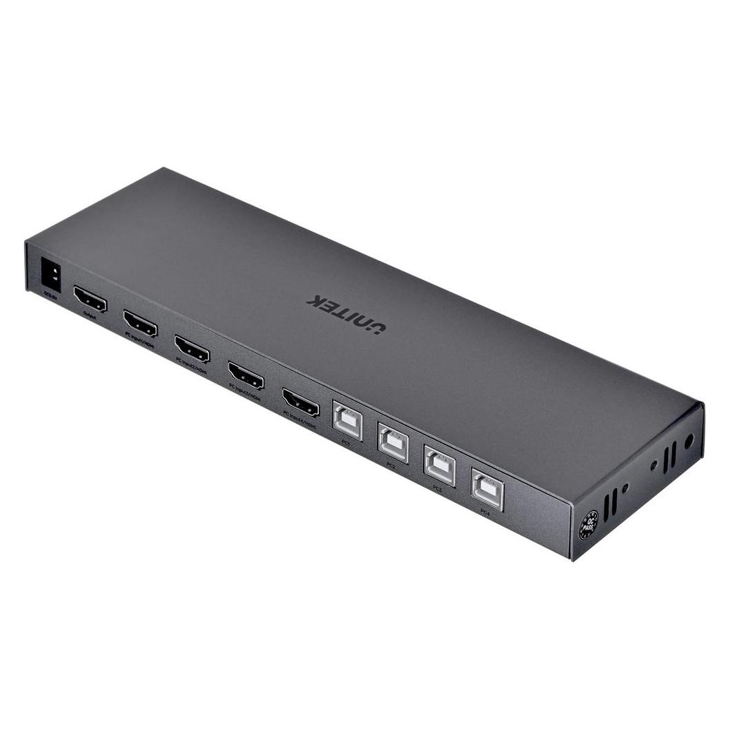 Unitek KVM SWITCH 4K HDMI 2.0 4 IN 1 OUT + USB (V306A)