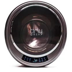 tinyWASH WT-1-EU Waschtrockner silbergrau/chrom
