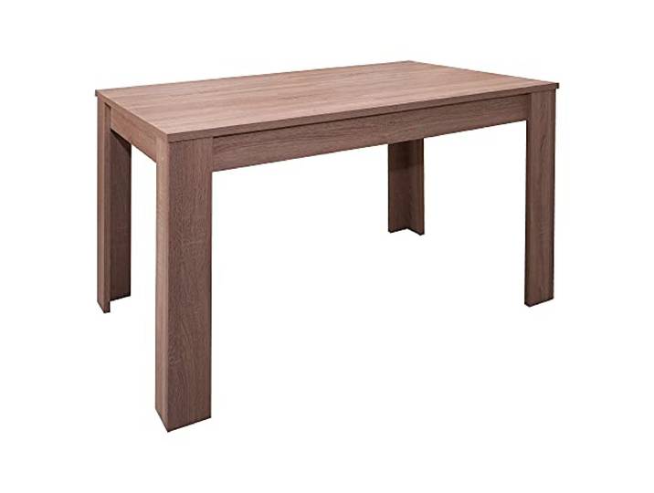 Dmora Ausziehbarer Esstisch, Farbe Kanadische Eiche, Maße 140 x 78 x 90 cm