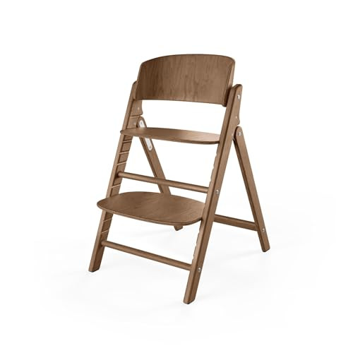 CYBEX Gold CLICK&FOLD kinderstoel 3-in-1 set met Gold Bouncer Nest en babyset, Dark Natural/beukenhout/kunststof
