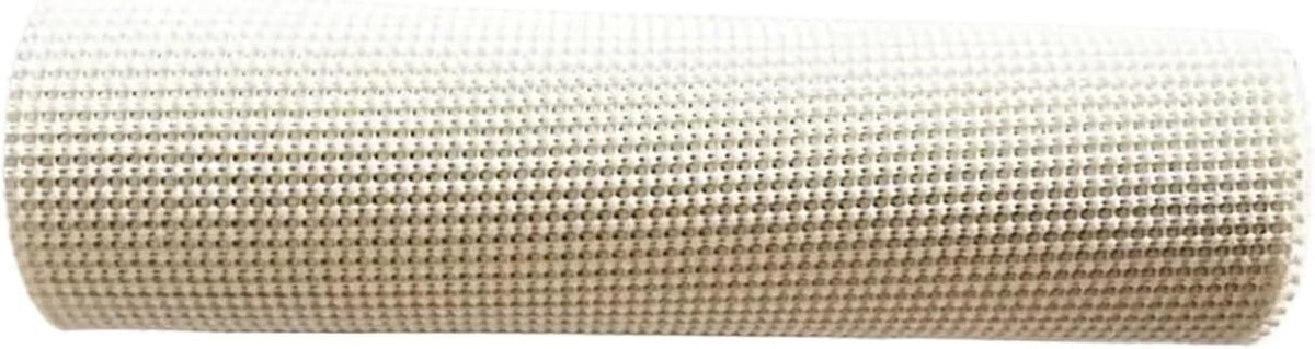 Antislip ondertapijt beige van herbruikbaar PVC, 30 x 150 cm