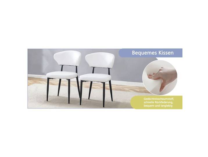 Table et chaises de salle à manger - Ensemble salle à manger - Table à manger avec chaises - Mousse - Ensemble pour l'espace repas
