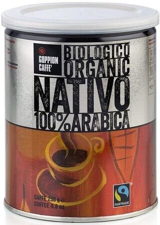 goppionCaffe Goppion Caffè - Bio Nativo 100% Arabica Kaffeebohnen 250 G - MaxiCoffee