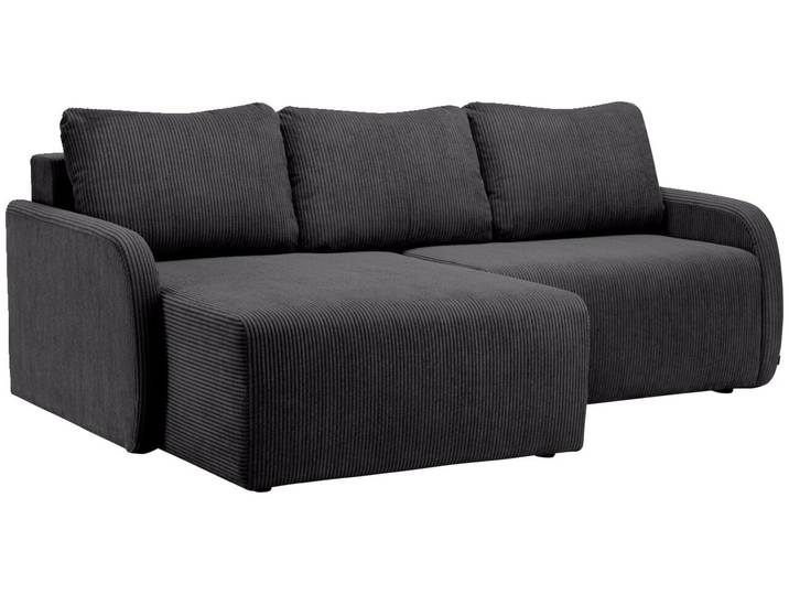 Z2 Ecksofa JENIFER, anthrazit, Cord