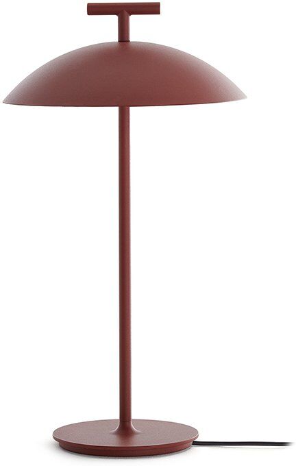 Kartell Mini Geen-A Tischleuchte mit Kabel (ziegelrot) ziegelrot