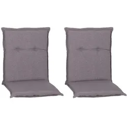 Niedriglehner Auflagen Tanana 2er-Set ca.98x45x8cm Grau