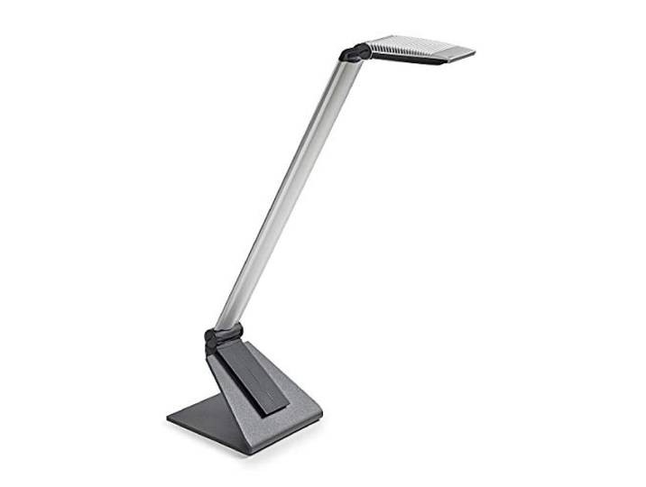 MAUL 82060-95 LED-Designtischleuchte solaris, silber, Aluminium