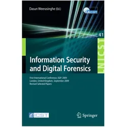 Information Security and Digital Forensics, Fachbücher von Dasun Weerasinghe