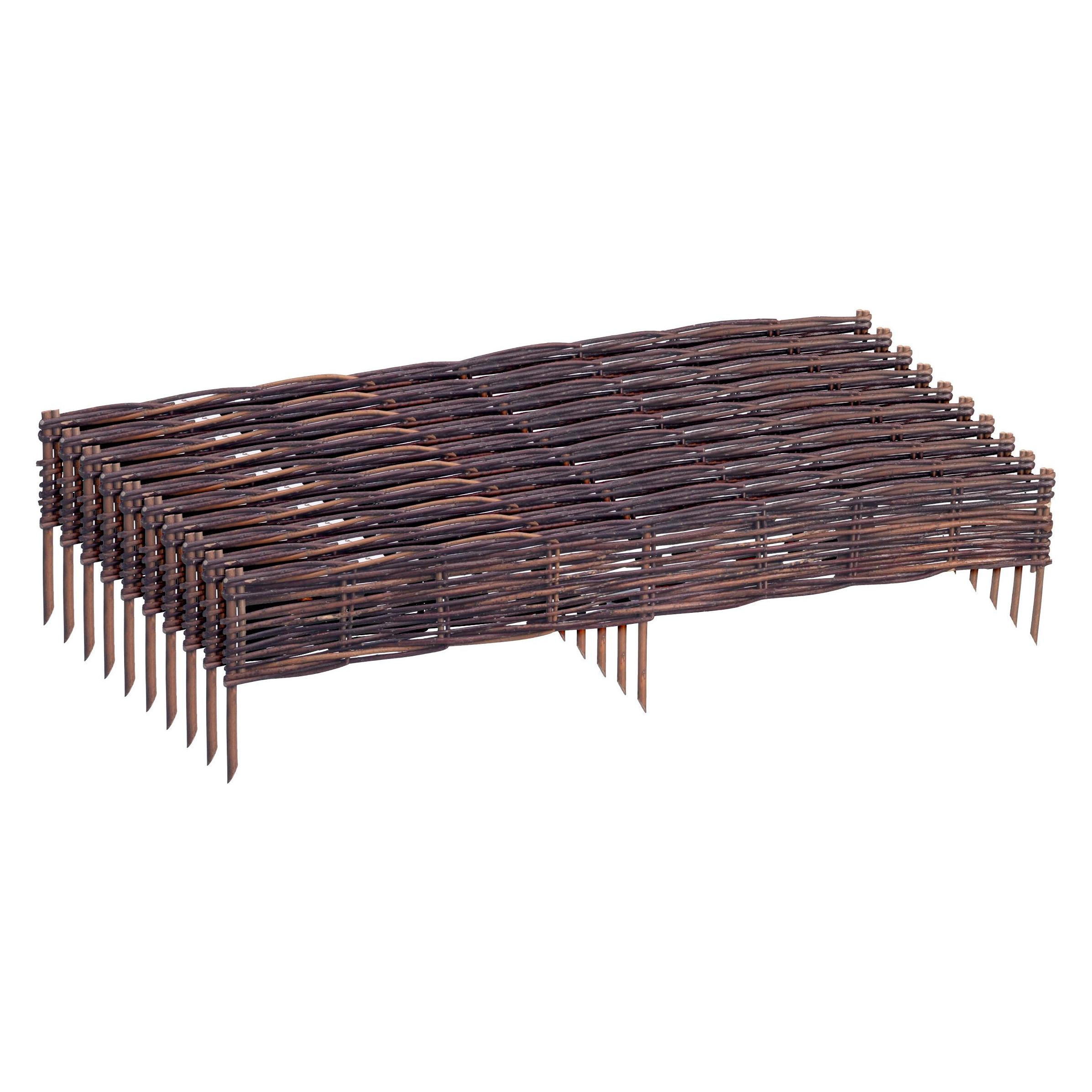 Relaxdays Beeteinfassung (100 cm) (4052025846244)